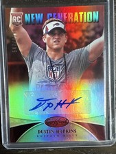 2013 Panini Certified - New Generation Dustin Hopkins #282 Mirror Red Signatures