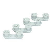 4X Korbrolle Halter Rolle GeschirrspüLer Aeg Electrolux Quelle Privileg 50226819