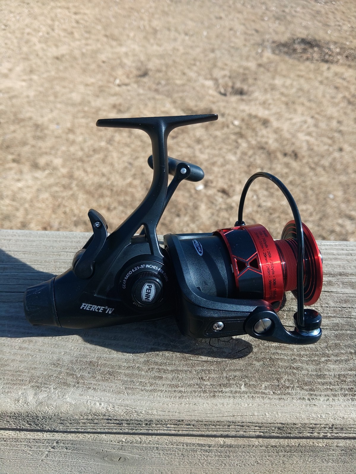 Penn Fierce IV 4000LL Live Liner Spinning Fishing Reel. New Off Combo!