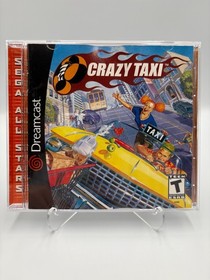 Crazy Taxi - Sega Dreamcast - CIB Complete w/ Manual - Tested Pristine