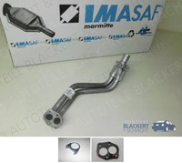 Imasaf Auspuff Hosenrohr für Fiat 131+Familiare/Panorama 1.3 Mirafiori/1.6+S