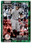 Aaron Judge 2026 Topps Green Diamante Foil /99 #1 New York Yankees