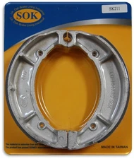 REAR BRAKE SHOES fit YAMAHA XV 400 500 750 Virago 1981-1985 XV400 XV500 XV750