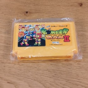 Bomberman II 2 Nintendo Famicom HFC-2X Boxed Tested Excellent Japan Hudson