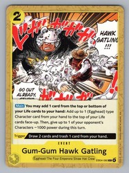 Gum-Gum Hawk Gatling EB04-060 Common Adventure on Kami's Island One Piece TCG