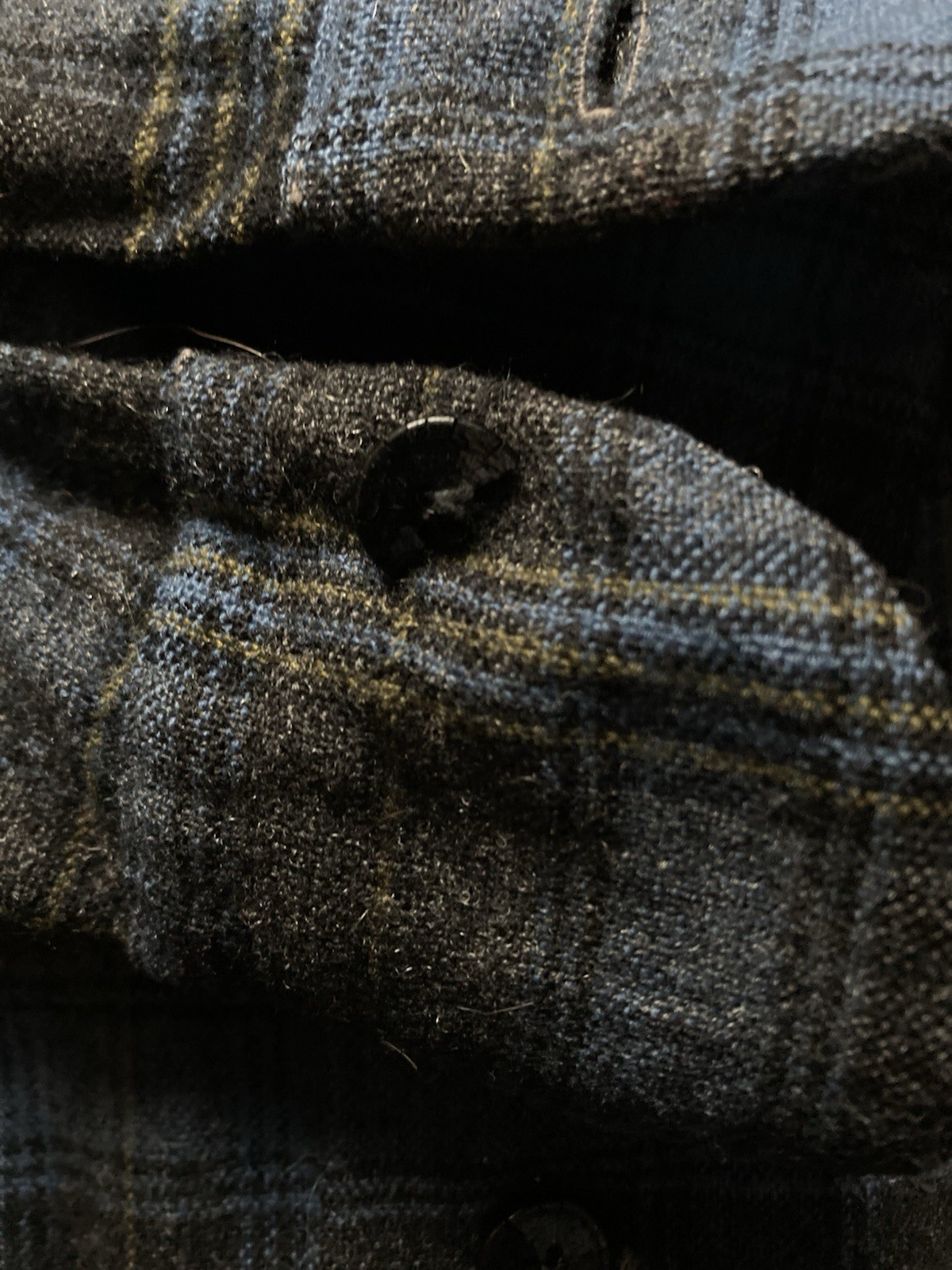 Pendleton 100% Virgin Wool Blue Gray Button Down … - image 6