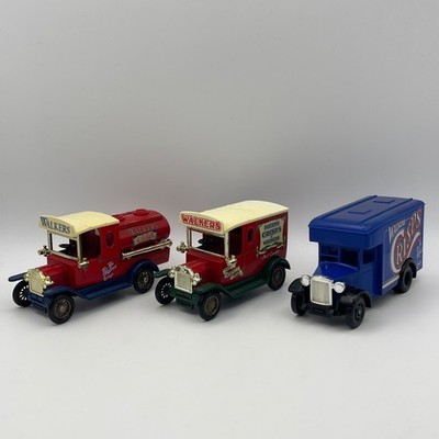 Lledo Days Gone Ford Model T Walkers Chips Promo Druckguss Van Spielzeug Restposten D3