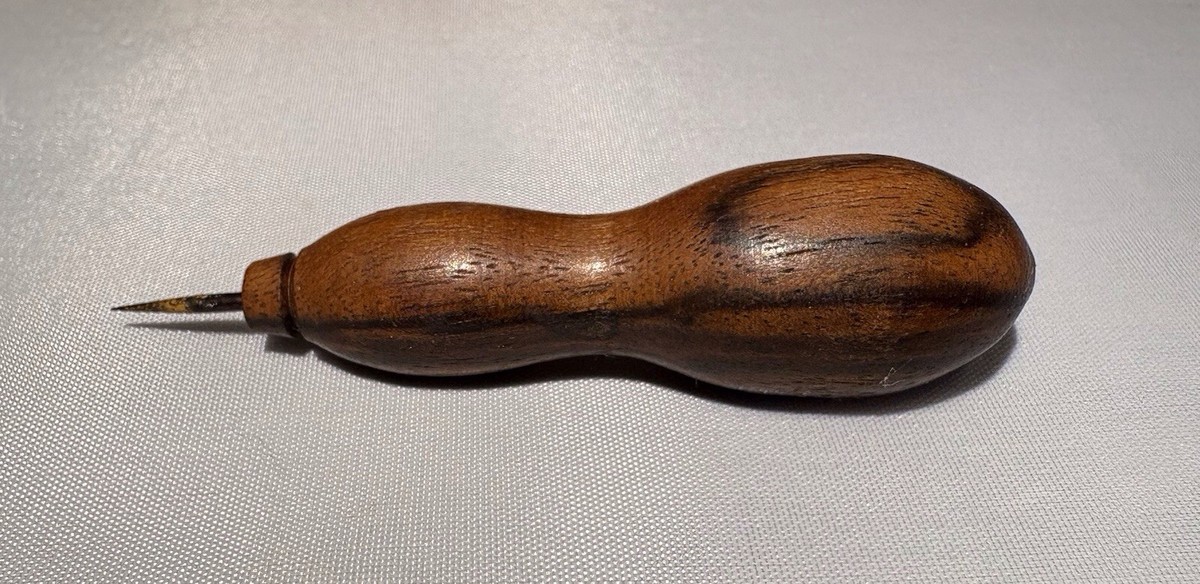 Antique Japanese Sumitsubo Ink Pot Chalk Line Carpenter Tool Wood