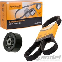 Continental Ctam KEILRIPPENRIEMEN-SATZ Passend FüR Peugeot 307 | 6PK1145K4