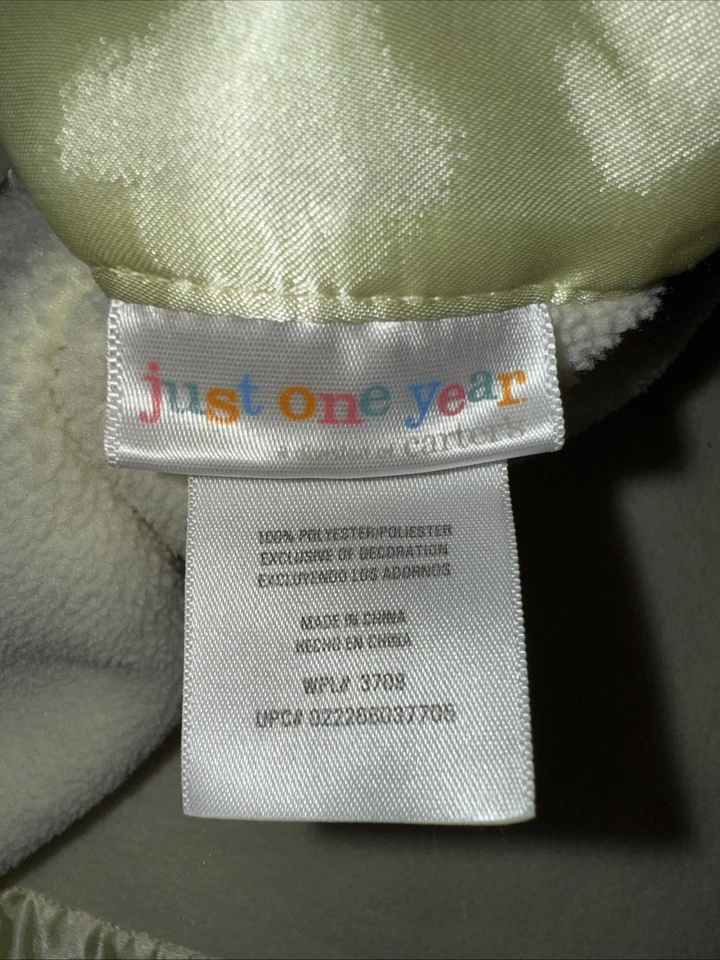 Manta de bebé polar árbol cebra tigre amigos solo un año para siempre Carters Foto 2 de 4