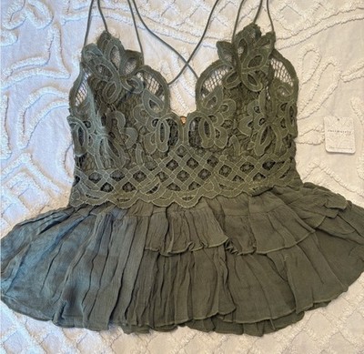 Free People Adella Cami - Boho - Cottagecore - Festival - Whimsycore - Witchy