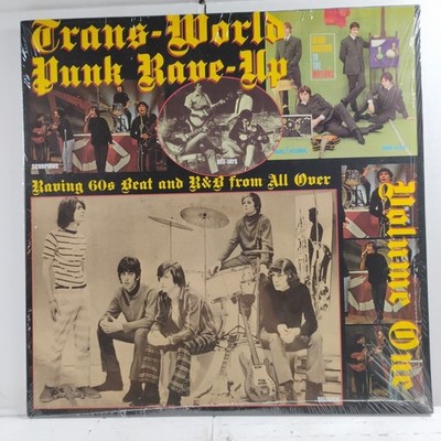 Various   Trans-World Punk Rave-Up Volume One  NM Sealed  Vinyl LP105