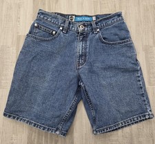Vintage Levis Silver Tab Shorts Men 29/30 Relaxed Fit Blue Jean Jorts Y2K