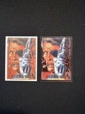 2024 SKYBOX Marvel Masterpieces 92 Platinum #64 NICK FURY Canvas + Clear Cut