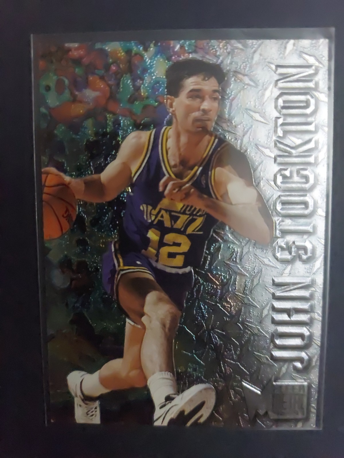 1996-97 Fleer Metal John Stockton #102