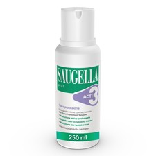 Saugella Acti3 Detergente Intimo pH 3.5 con Timo e Zinco Protezione Rafforzata