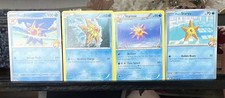Nintendo Pokemon TCG Team Up Water 4-Card Lot Misty's Starmie Staryu Reg