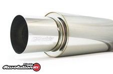 Greddy Universal Revolution Rs Muffler 2.5 Inlet Wremovable 4.1 Tip