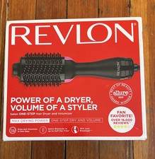 Revlon Salón One Step Secador de Pelo y Voluminizador Nuevo en Caja Negro/Rosa
