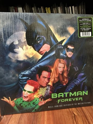 Batman Forever Soundtrack Vinyl 2xLP Limited Purple Green NM. 2018.Seal. U2.
