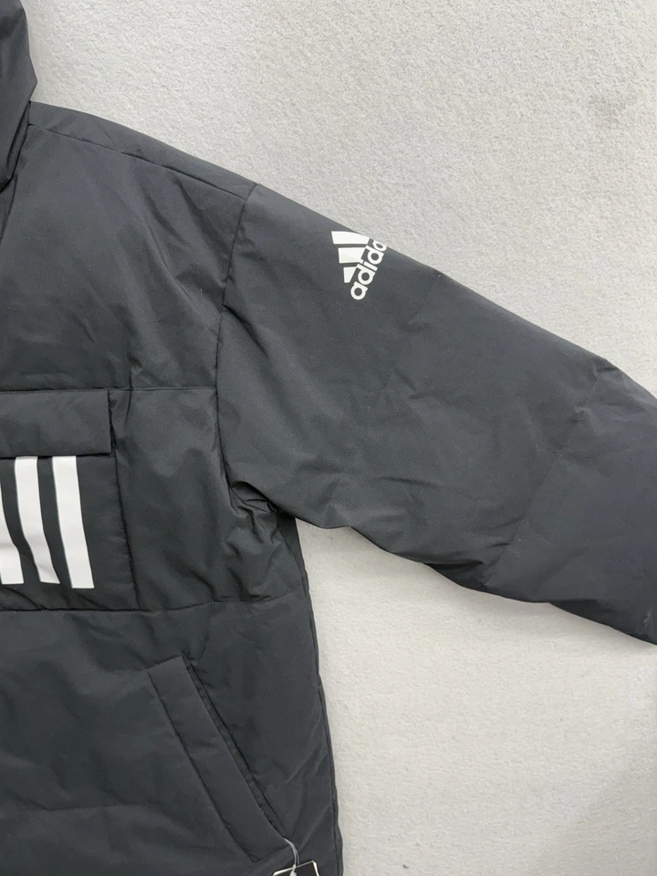 Adidas Terrex Reversible 3-Stripe Down Hooded Jacket EH4011 Men’s Size LARGE - Image 2 of 4