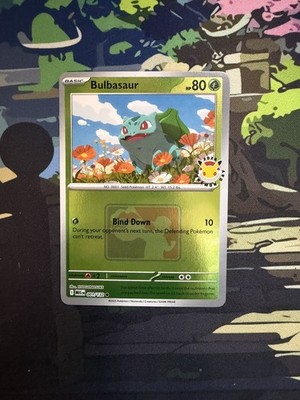 Bulbasaur - Pokémon Day League Promo - 001/132 MEG - Play Stamp Reverse Holo