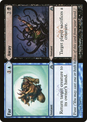 Far // Away #127 (LP) Dragon's Maze DGM Magic MTG