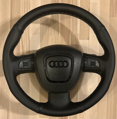 Neu Bezogenes Audi LENKRAD-A3/A4/A5/A8/Q7 Schaltwippen Lenkrad