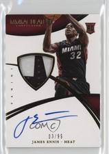 2014-15 Panini Immaculate /99 James Ennis #113 Auto 19m2