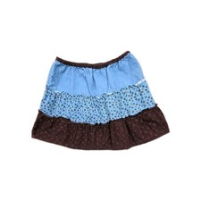 Mary-Kate And Ashley Vintage Skirt Size 3T Brown Blue Corduroy