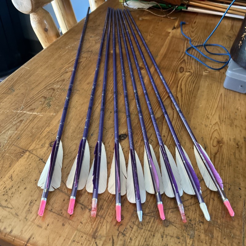 LOT OF 9  EASTON JAZZ 2013 SUPERLITE ARROWS Uncut