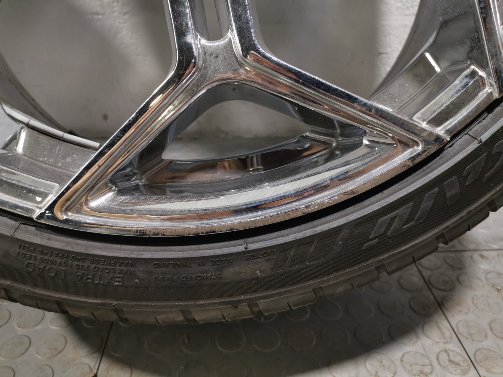 Maserati Ghibli S Q4 2014 Wheels Set of 3 Chrome