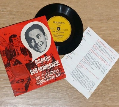 Bulmer's Present Bob Monkhouse And His Do-It-Yourself Comedians Kit 7'' Flexidisc