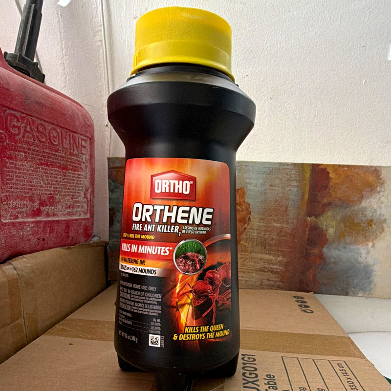 Ortho Orthene Fire Ant Killer Powder 12 oz Outdoor Kills in Minutes No Watering