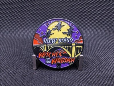 IBEW Local Union Challenge Coin Sick And Needy Witches Brew on The