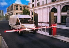 sbarra e motore per sistema di parcheggio automatico Faac staffa automatica