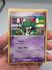 Ralts 81/113 Pokemon EX Delta Species Reverse Holo Misalignment Error Misprint on eBay