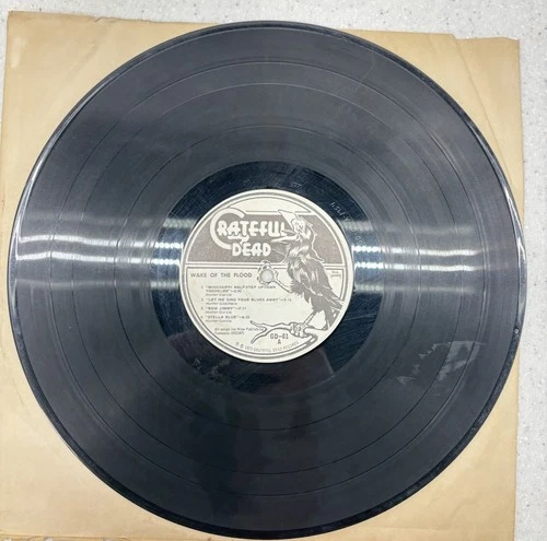 Grateful Dead Wake Of The Flood 1973 Record Vinyl LP GD-01 B Music No Cover