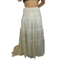 Vintage 1950s Marie of Pandora Bridal Crinoline Petticoat Skirt With Train AS IS