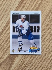 1990-91 Upper Deck UD Young Guns Rookie Kip Miller #522 NM Hockey Card