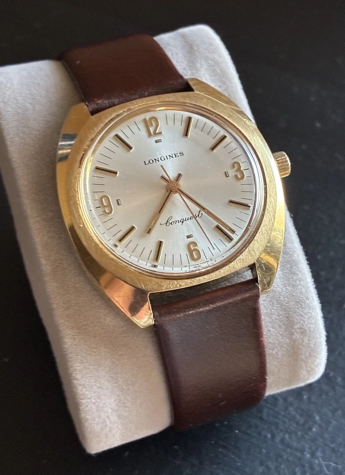 Longines Conquest años 70 Ref# 17217470 mecánico. ¡FUNCIONA/MANTIENE EL TIEMPO!! Foto 3 de 4