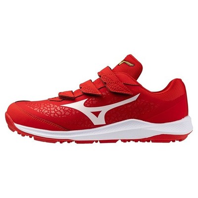 MIZUNO Baseballschuhe CUSHIONREVO PRO TRAINER 11GT250127 rot/weiß 2E 2025AW