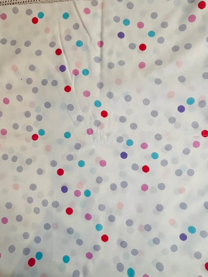 THE LAND OF NOD Hoja Plana Grande Multicolor Completa a Lunares 1 pieza Foto 4 de 4