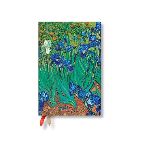 Paperblanks 2026 Van Gogh's Irises Van Gogh's Irises 12-Month Planner Mini Horiz