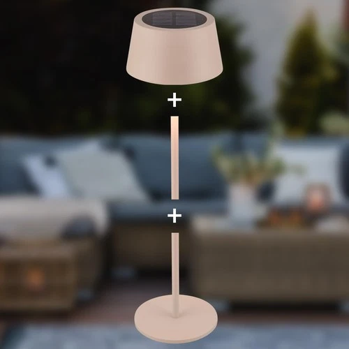 Briloner 7572011 LED Table LAMP, Beige Metal, photo 4
