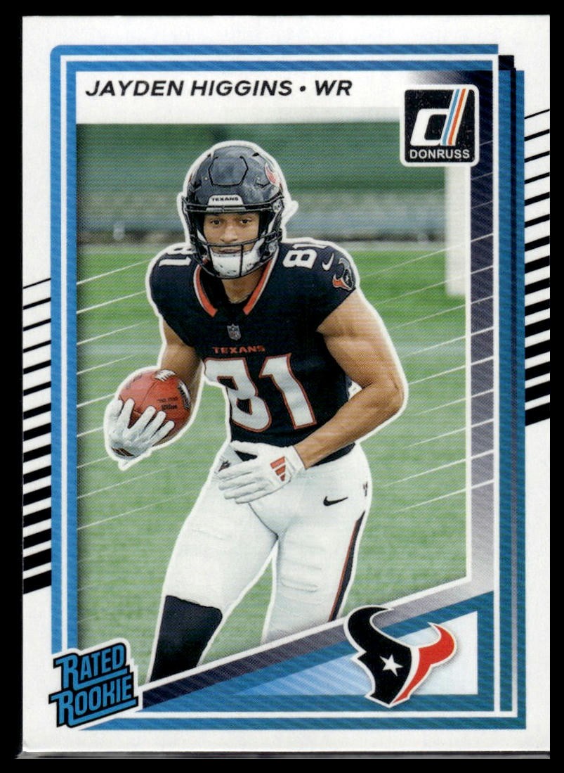 2025 Donruss #334 Jayden Higgins
