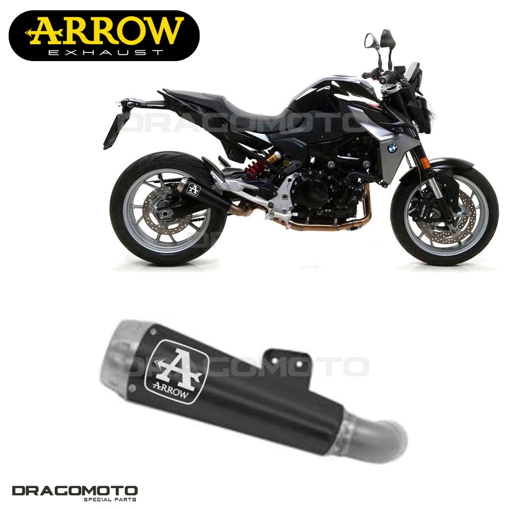 Silencieux ARROW noir sur BMW F 900 XR pour vos voyages et roadtrips