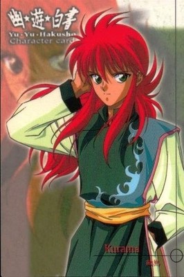 Yu Yu Hakusho Perfect Collection Card Kurama 44 044 MOVIC 2nd Edition Anime
