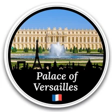 Magnet Me Up Palace of Versailles Magnet - 5" Round Travel Souvenir -Made in USA