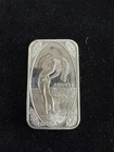 Vintage Crown Mint Beauties .999 Silver Art Bar "August" NUDE
